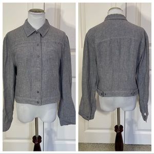 Linen! Armani Collezioni linen jacket